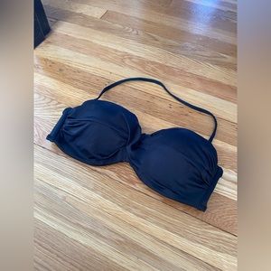 Victoria's Secret Push-Up Black Bikini Top, 34D